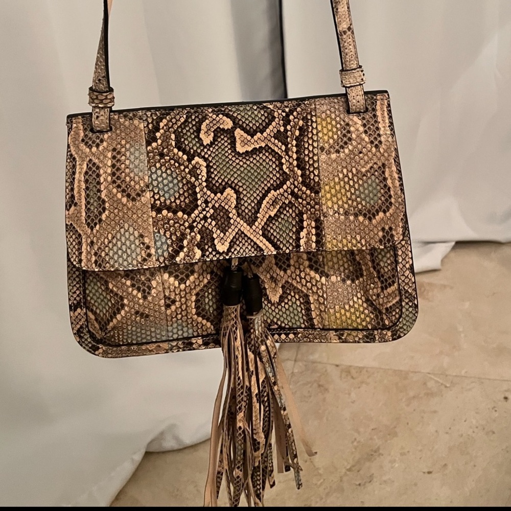 Rare python gucci bag
